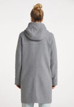 DreiMaster Vintage Duffelcoats Tussenmantel Dames Grijs Gemêleerd -Winterkledingwinkel Voor Dames 2f92e29b0dbf22a67cba58171e7b429c