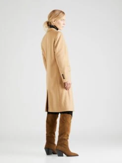 Wollen Mantels Tussenmantel Catara Dames Beige -Winterkledingwinkel Voor Dames 30a8f5b92f87245108bc65a43ae40c8e