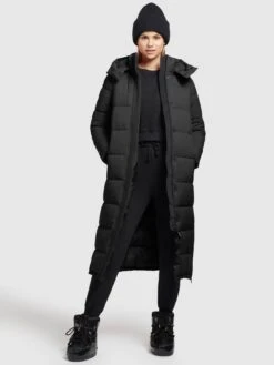 Khujo Wintermantels Wintermantel EMORIA MATT Dames Zwart -Winterkledingwinkel Voor Dames 31af45779a8c6b374285da9d2bb6223e