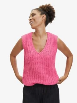 CARTOON Truien Zonder Mouwen Trui Dames Pink -Winterkledingwinkel Voor Dames 31f5c8a9b96f239ad8782b37cf80339a