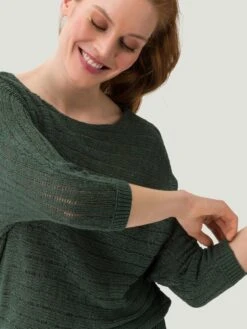 Zero Lange Truien Trui Dames Olijfgroen -Winterkledingwinkel Voor Dames 322b21c95be87139950c67bd398afbe6