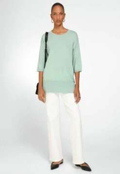 Lange Truien Trui Dames Pastelgroen -Winterkledingwinkel Voor Dames 324bf5aae5e1434e11cb8d43ceaa227a