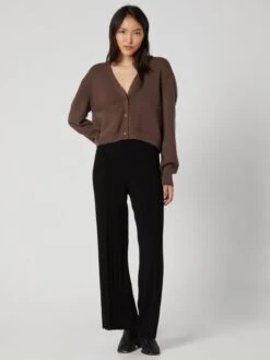 Vesten Gebreid Vest Luzy Dames Chocoladebruin -Winterkledingwinkel Voor Dames 33a8e6f50f94f18a1c98777a5bf4559e