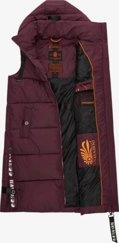 Navahoo Bodywarmers Bodywarmer Dames Bordeaux -Winterkledingwinkel Voor Dames 341b89145236610c242d41c999bb0479