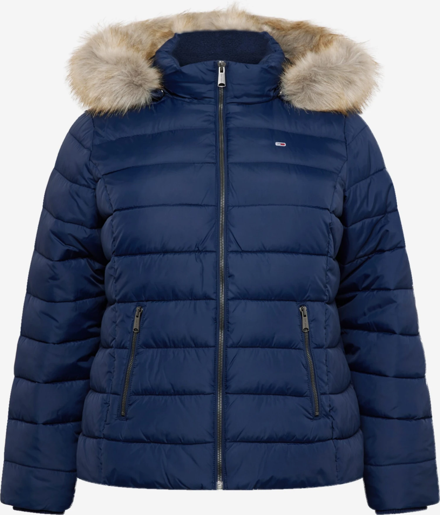 Tommy Jeans Curve Winterjassen Winterjas Dames Navy 3 Tommy Jeans Curve Winterjassen Winterjas Dames Navy