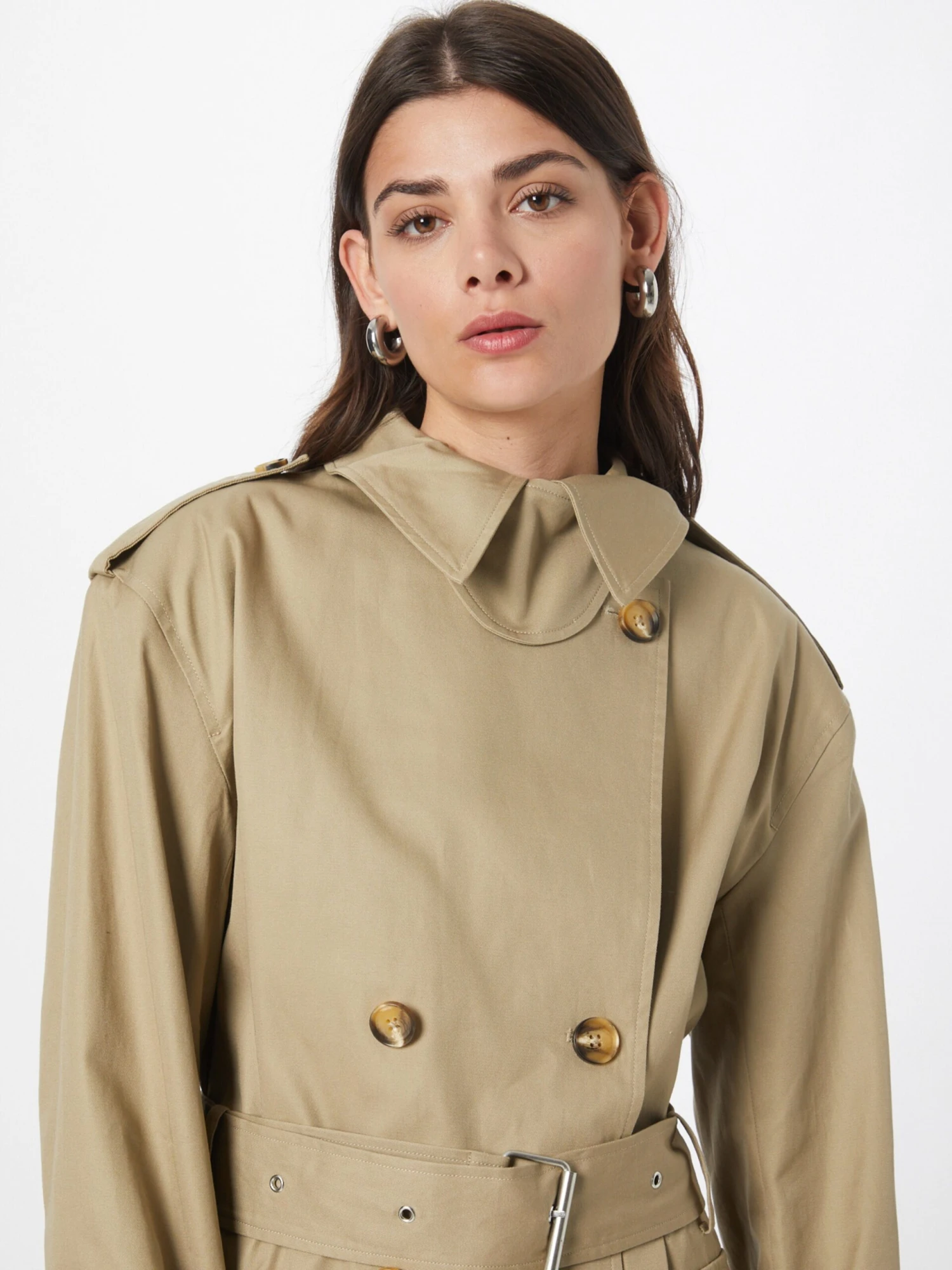 Han Kjøbenhavn Trenchcoats Tussenmantel Dames Beige 4 Han Kjøbenhavn Trenchcoats Tussenmantel Dames Beige - Afbeelding 2