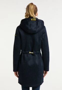 Schmuddelwedda Lange Vesten Gebreide Mantel Dames Donkerblauw -Winterkledingwinkel Voor Dames 35f54d1408d0e322842984bf6201a9a8