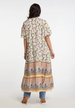 Ponchos & Kimonos Kimono Dames Beige / Crème -Winterkledingwinkel Voor Dames 3610fb83b5b67dc04adc74556a3aa773