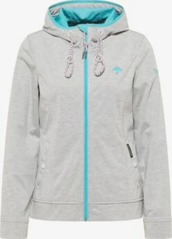 Schmuddelwedda Outdoor Jassen Functionele Jas Kianna Dames Grijs Gemêleerd