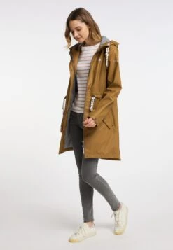 Schmuddelwedda Regenmantels Functionele Mantel Dames Pasteloranje -Winterkledingwinkel Voor Dames 3692ba922803f3c61804899da230e5e1