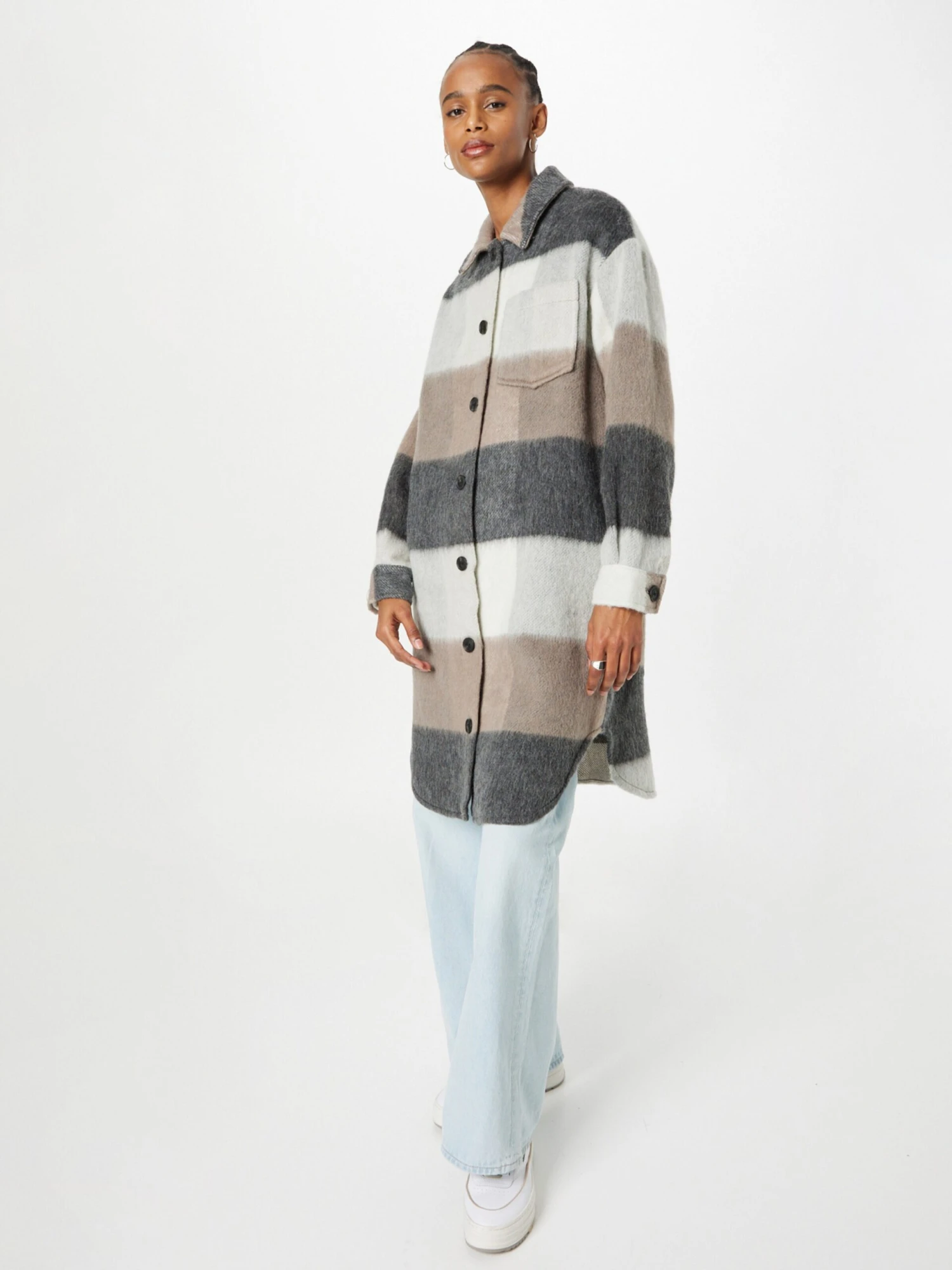 Vero Moda Tussenmantels Tussenmantel ANTONIA Dames Lichtbruin 5 Vero Moda Tussenmantels Tussenmantel ANTONIA Dames Lichtbruin - Afbeelding 3