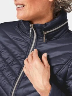 GOLDNER Tussenjassen Tussenjas Dames Marine -Winterkledingwinkel Voor Dames 3a29be1d3f919c971fb40a2db1bbbfb4