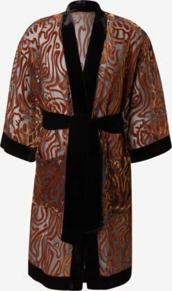 Ponchos & Kimonos Kimono ENZO Dames Zwart