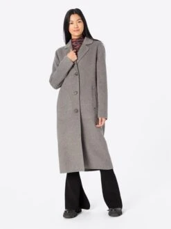 True Religion Wollen Mantels Tussenmantel Dames Grijs Gemêleerd -Winterkledingwinkel Voor Dames 3d12ed9fbc65b025bc31a10b3441d16f