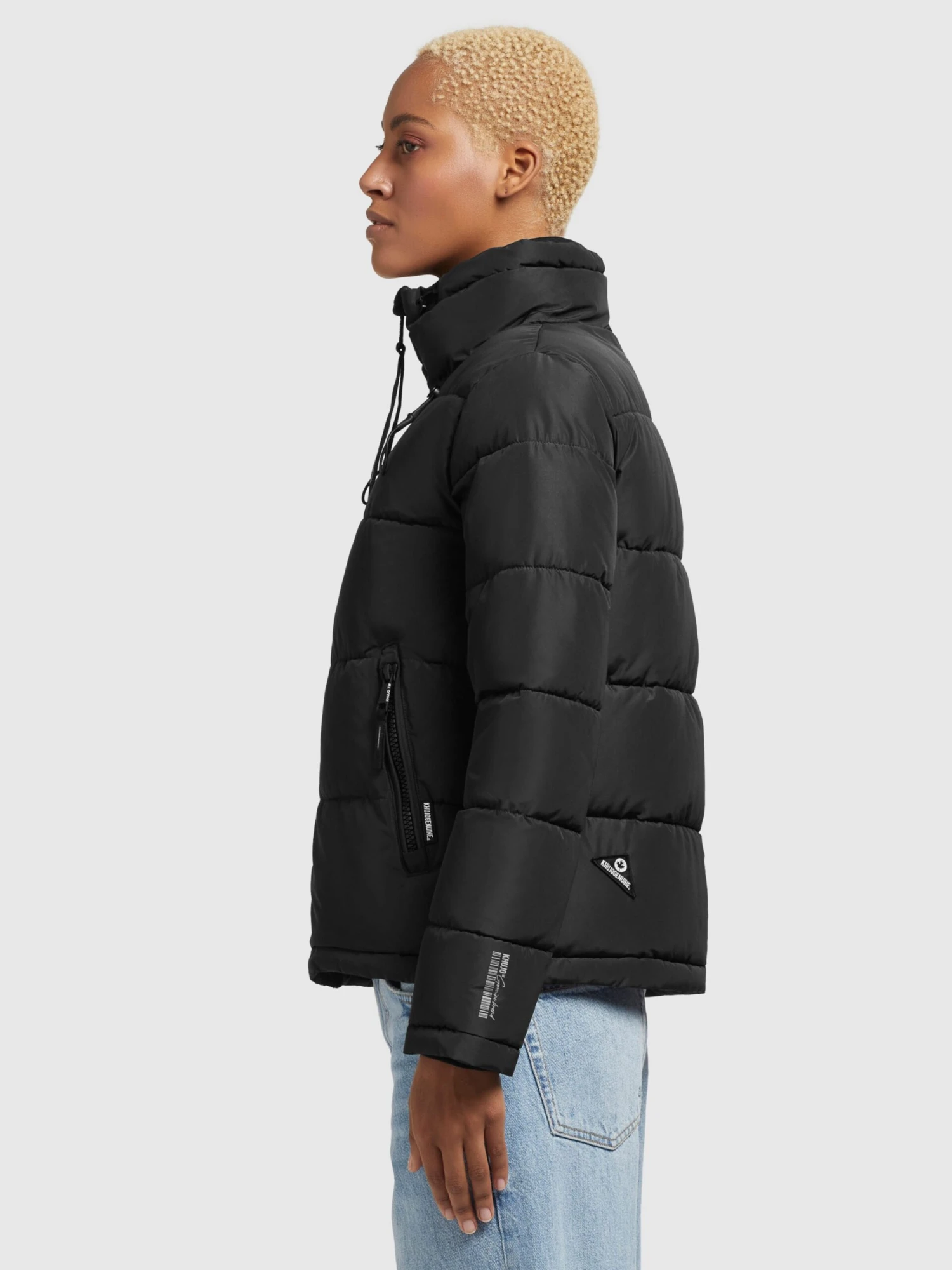 Khujo Winterjassen Winterjas Tuba Dames Zwart 7 Khujo Winterjassen Winterjas Tuba Dames Zwart - Afbeelding 5