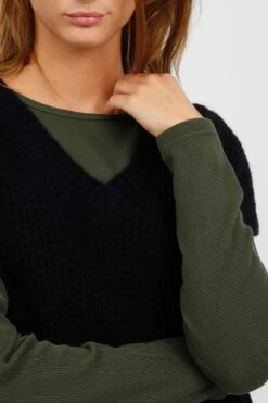 B.young Lange Truien Trui Dames Zwart -Winterkledingwinkel Voor Dames 3dd049f5d797a714a1db642be01e5007