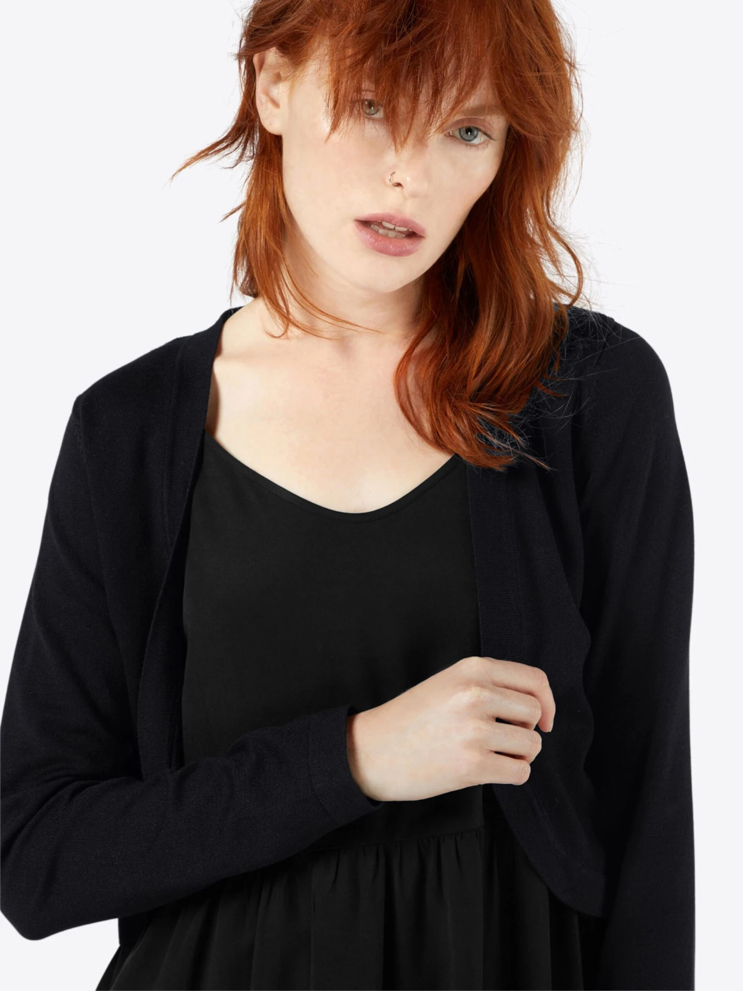 Kaffe Boleros Bolero Astrid Dames Zwart 5 Kaffe Boleros Bolero Astrid Dames Zwart - Afbeelding 3