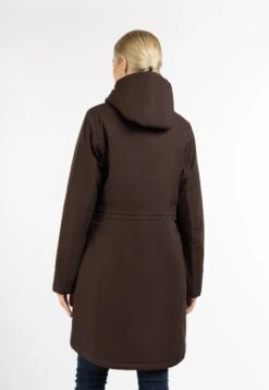 Wintermantels Wintermantel Dames Donkerbruin -Winterkledingwinkel Voor Dames 3fa13b51742e81de719e4f490116311b