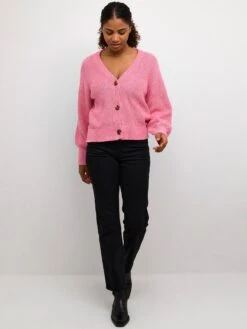 Kaffe Vesten Gebreid Vest Susana Dames Roze Gemêleerd 12 Kaffe Vesten Gebreid Vest Susana Dames Roze Gemêleerd -Winterkledingwinkel Voor Dames 4033a13f4819ff9b16b02fec4afcbf60