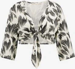Ulla Popken Boleros Bolero Dames Zwart / Offwhite