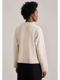Seidensticker Basic Truien Trui Dames Ecru -Winterkledingwinkel Voor Dames 416924aa4ce5caeba9fdc2ad5b73e9d2