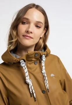 Schmuddelwedda Regenmantels Functionele Mantel Dames Pasteloranje -Winterkledingwinkel Voor Dames 419c4894ef9515f1067a0b6bf5c25362