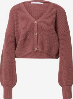 About You Vesten Gebreid Vest Mirja Dames Oudroze