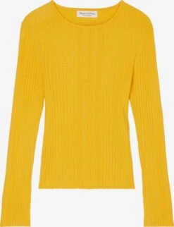 Marc O'Polo Basic Truien Trui Dames Geel