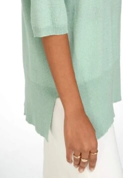 Lange Truien Trui Dames Pastelgroen -Winterkledingwinkel Voor Dames 445775a75c121637bc79f7c6dead483d