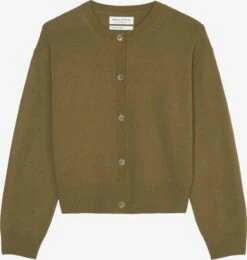 Marc O'Polo Vesten Gebreid Vest Dames Groen