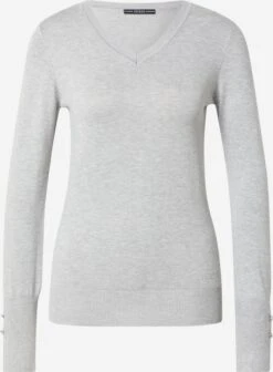 Guess Fijngebreide Truien Trui GENA Dames Grijs Gemêleerd