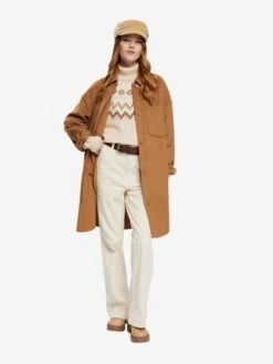 ESPRIT Coltruien Trui Dames Beige -Winterkledingwinkel Voor Dames 46959bf903b08f71395436b869f1087e