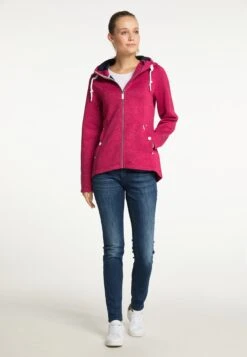 ICEBOUND Outdoor Jassen Fleece Jas Dames Donkerroze -Winterkledingwinkel Voor Dames 471551265943053969c9bb97f9815a2b