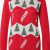 About You Fijngebreide Truien Trui Vicky Christmas Dames Rood -Winterkledingwinkel Voor Dames 47190ad812c40a4c6ac8b3b78dc25c0c