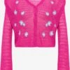 MyMO Vesten Gebreid Vest Dames Pink -Winterkledingwinkel Voor Dames 47a012c9337378152baa9d17c7f77bcc