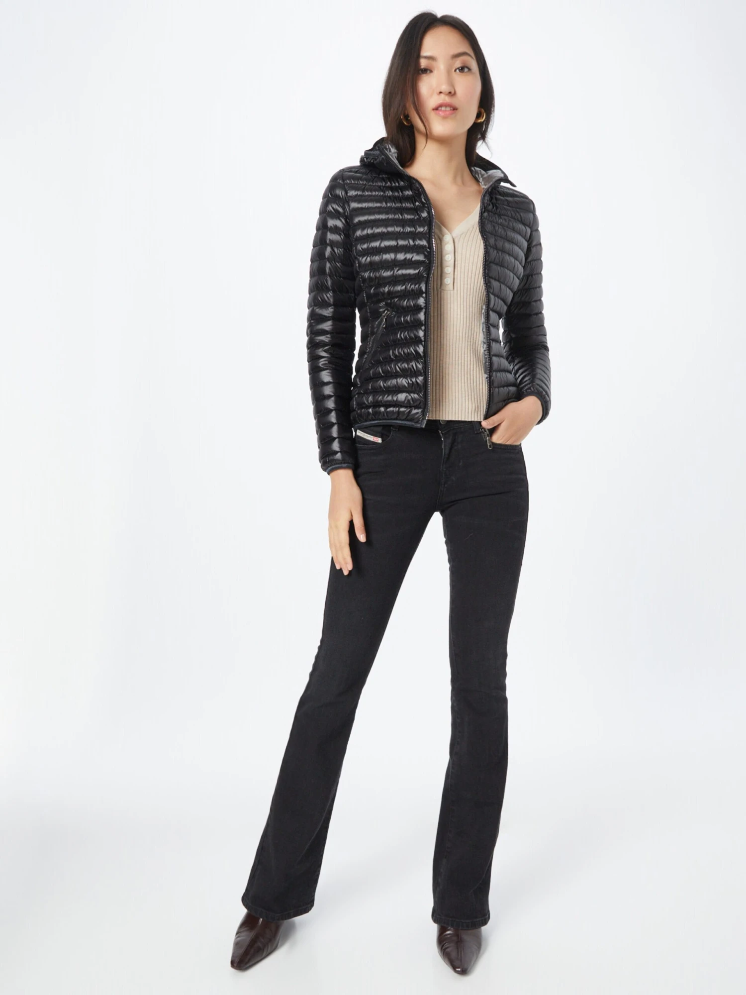 Colmar Donsjassen Tussenjas Dames Zwart 7 Colmar Donsjassen Tussenjas Dames Zwart - Afbeelding 5