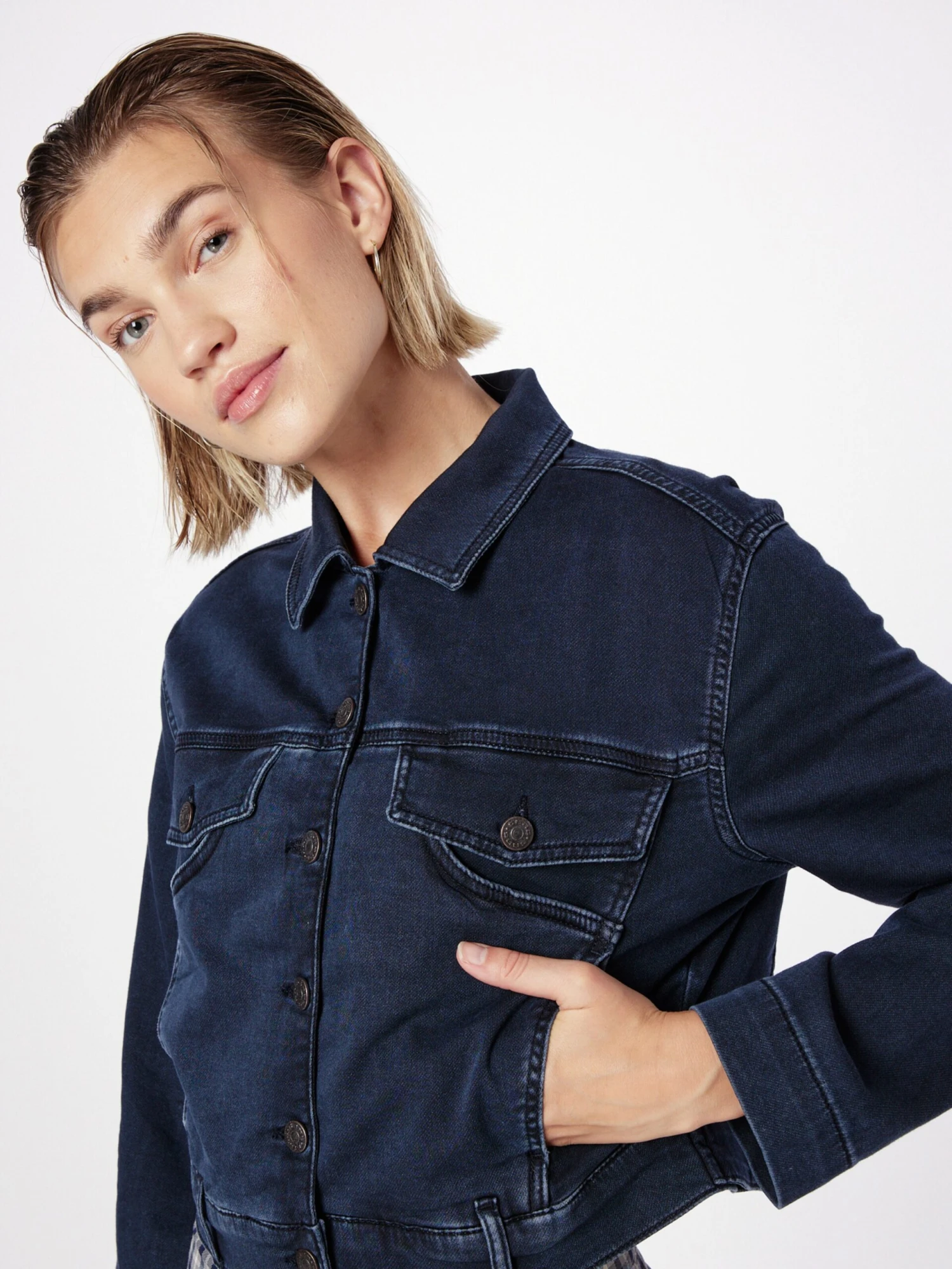 GANG Spijkerjasjes Tussenjas ALESSIA Dames Blauw 4 GANG Spijkerjasjes Tussenjas ALESSIA Dames Blauw - Afbeelding 2