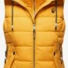 Marikoo Bodywarmers Bodywarmer Taisaa Dames Geel -Winterkledingwinkel Voor Dames 48107ccae65694a0bf84255c1e8b93a1