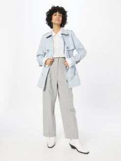ESPRIT Trenchcoats Tussenmantel Dames Pastelblauw -Winterkledingwinkel Voor Dames 498d24d1e7ff8d05b9f571c4a0a900d6