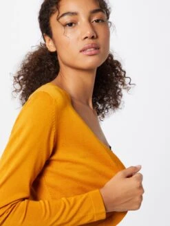 Kaffe Boleros Bolero Astrid Dames Goudgeel -Winterkledingwinkel Voor Dames 49e06dff286d3649c88d79693bae8c03