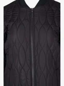 Zizzi Gewatteerde Jassen Winterjas CAMP Dames Zwart -Winterkledingwinkel Voor Dames 4a0c62a647311f97e8b0705a51505fd2