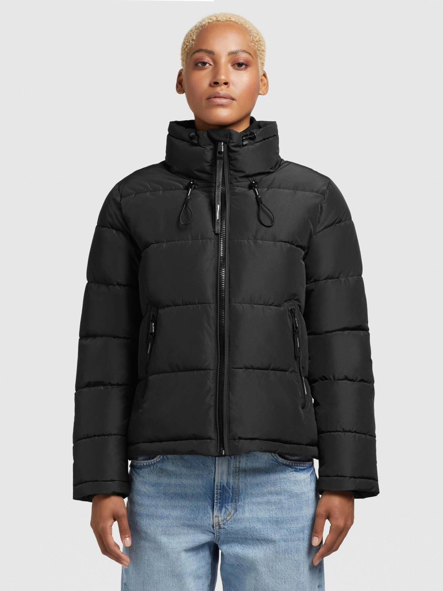 Khujo Winterjassen Winterjas Tuba Dames Zwart 4 Khujo Winterjassen Winterjas Tuba Dames Zwart - Afbeelding 2