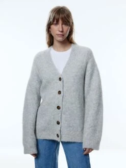 EDITED Vesten Gebreid Vest Peyton Dames Grijs -Winterkledingwinkel Voor Dames 4c493df7473963145b3639e054e2705f