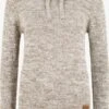 OXMO Hoodies Trui Philia Dames Beige -Winterkledingwinkel Voor Dames 4d27de6fd169c8e367be5eade0273d8a