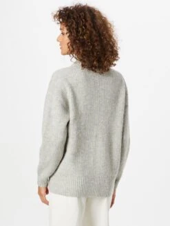 ICHI Vesten Gebreid Vest Dames Grijs -Winterkledingwinkel Voor Dames 5123e9acc25dafe4eb111760676b5426