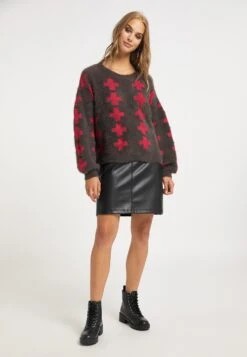 Oversized Truien Oversized Trui Dames Chocoladebruin -Winterkledingwinkel Voor Dames 51511f5e2c39fe006abe349649f79d15