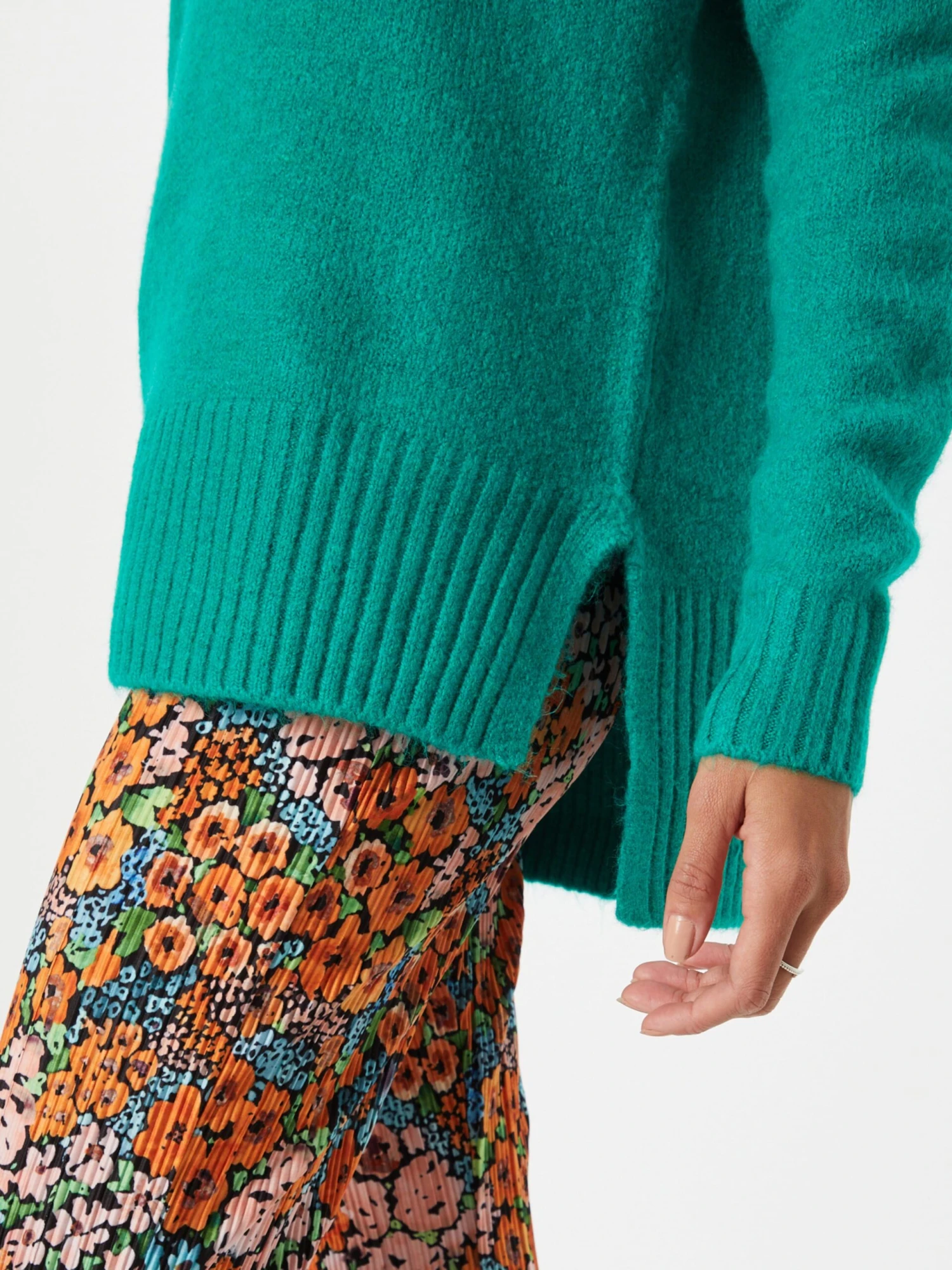 Vero Moda Oversized Truien Oversized Trui LEFILE Dames Jade Groen 4 Vero Moda Oversized Truien Oversized Trui LEFILE Dames Jade Groen - Afbeelding 2