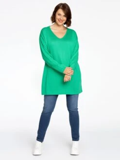 Lange Truien Trui Dames Neongroen -Winterkledingwinkel Voor Dames 547a1dbfe7e56ec50410aa8c955bb96b