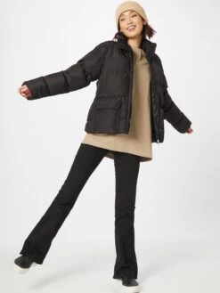 Trendyol Gewatteerde Jassen Winterjas Dames Zwart -Winterkledingwinkel Voor Dames 54d68a8fcfc3f4d727d7ce3ef28a6ccf