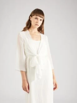 SWING Boleros Bolero Dames Offwhite -Winterkledingwinkel Voor Dames 57ebc6af1e60fa2995723cb2bd0e342f